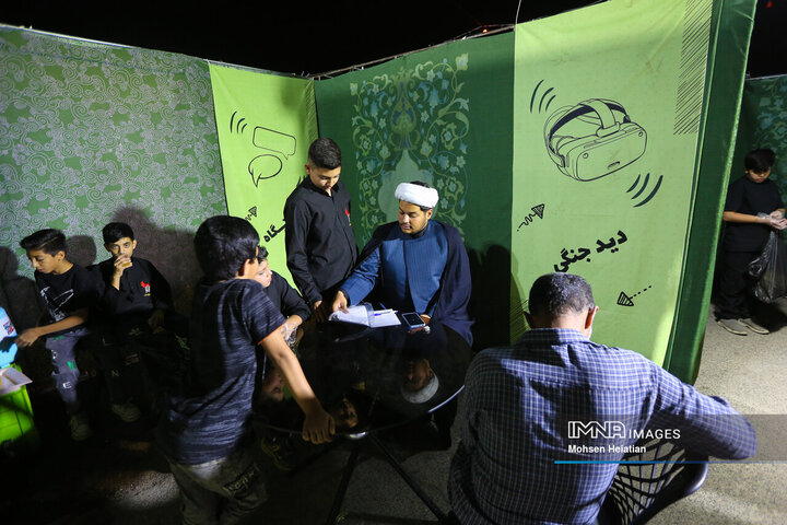 عزاداری دهه دوم محرم در هیئت مکتب‌الصادق(ع)