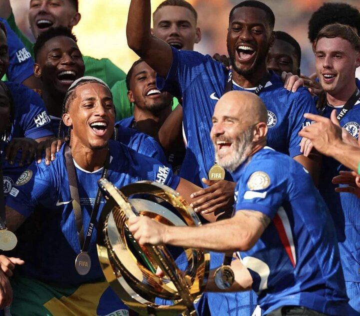 پرچم‌های حمایت از فلسطین در فینال جام‌جهانی باشگاه‌ها