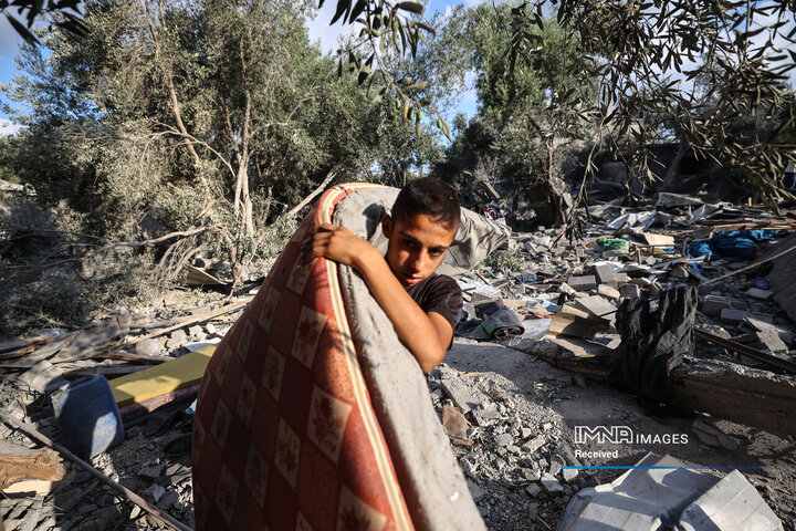 کشتار کودکان فلسطینی در نزدیکی محل توزیع آب