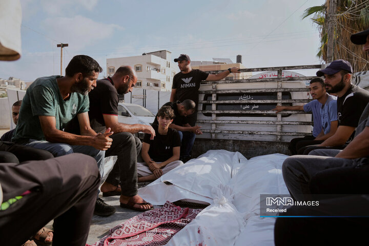 کشتار کودکان فلسطینی در نزدیکی محل توزیع آب