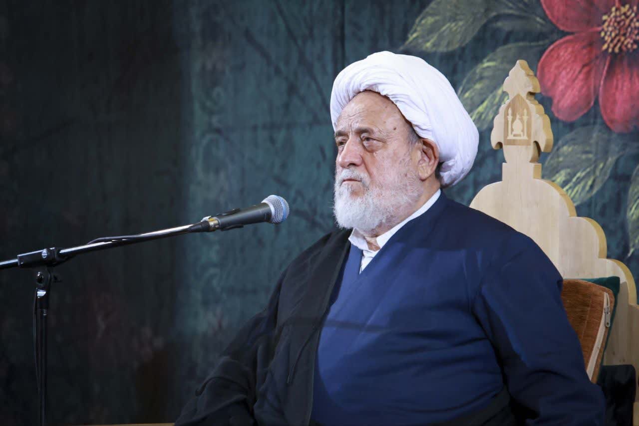 غدیریه میزبان جمعیت پرشور عزداران حسینی پای منبر استاد شیخ حسین انصاریان