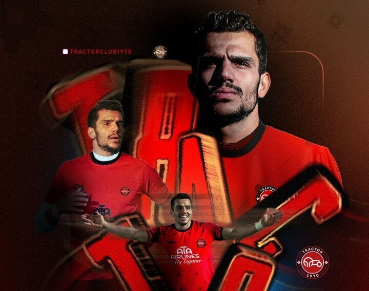 «مسعود زائرکاظمینی» به تراکتور پیوست + عکس