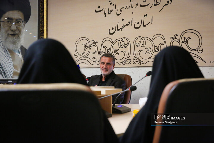 نشست خبری رئیس دفتر نظارت و بازرسی شورای نگهبان در استان اصفهان