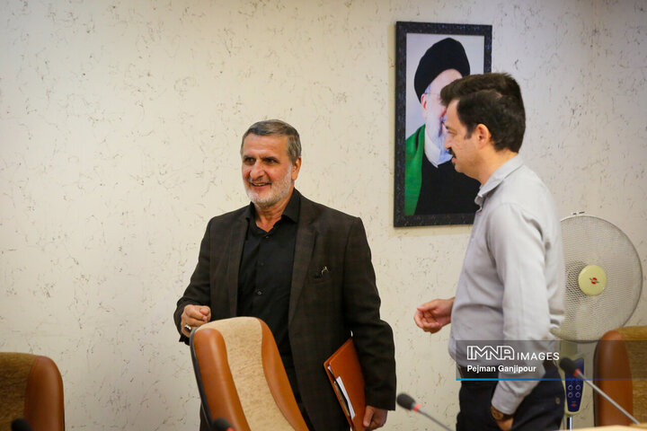 نشست خبری رئیس دفتر نظارت و بازرسی شورای نگهبان در استان اصفهان