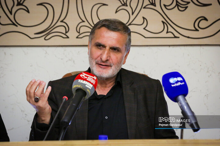 نشست خبری رئیس دفتر نظارت و بازرسی شورای نگهبان در استان اصفهان