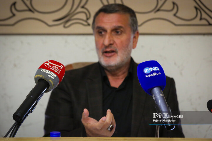 نشست خبری رئیس دفتر نظارت و بازرسی شورای نگهبان در استان اصفهان