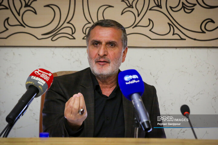 نشست خبری رئیس دفتر نظارت و بازرسی شورای نگهبان در استان اصفهان