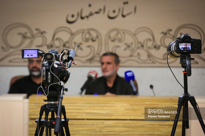 نشست خبری رئیس دفتر نظارت و بازرسی شورای نگهبان در استان اصفهان