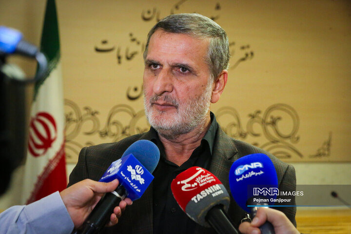 نشست خبری رئیس دفتر نظارت و بازرسی شورای نگهبان در استان اصفهان