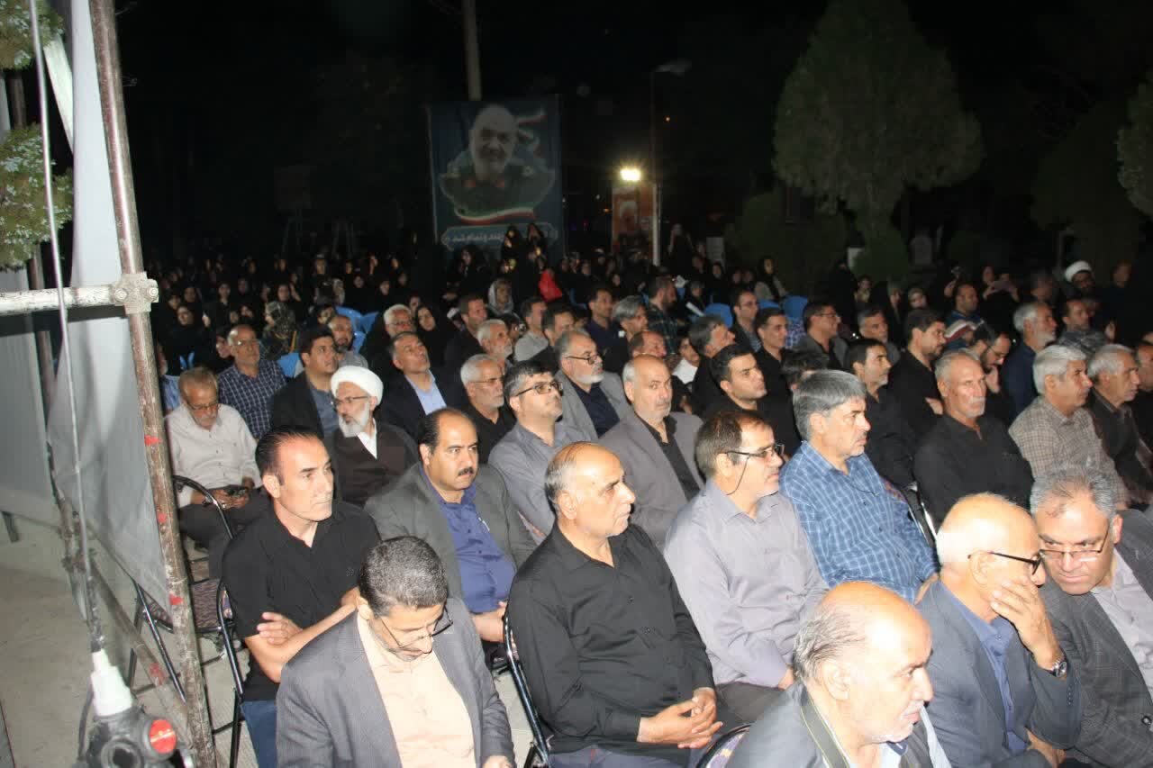 بزرگداشت سالروز حماسه و ایثار شهرستان گلپایگان و گرامیداشت سپهبد شهید حسین سلامی برگزار شد