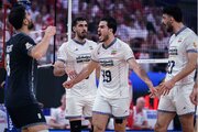 اعلام لیست تیم‌ملی والیبال ایران برای بازی امشب با فرانسه