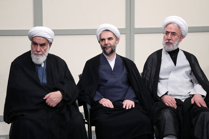 دیدار مسئولان قوه قضائیه با رهبر انقلاب