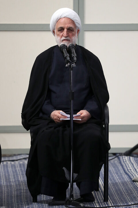 دیدار مسئولان قوه قضائیه با رهبر انقلاب