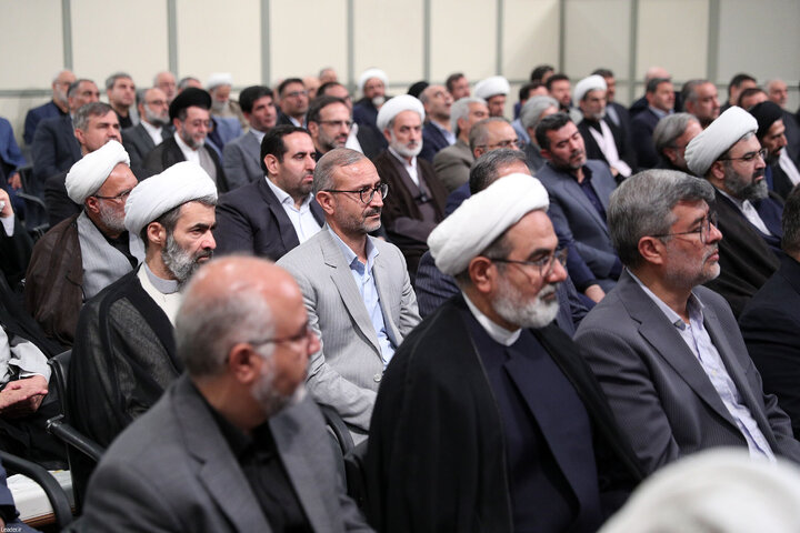 دیدار مسئولان قوه قضائیه با رهبر انقلاب