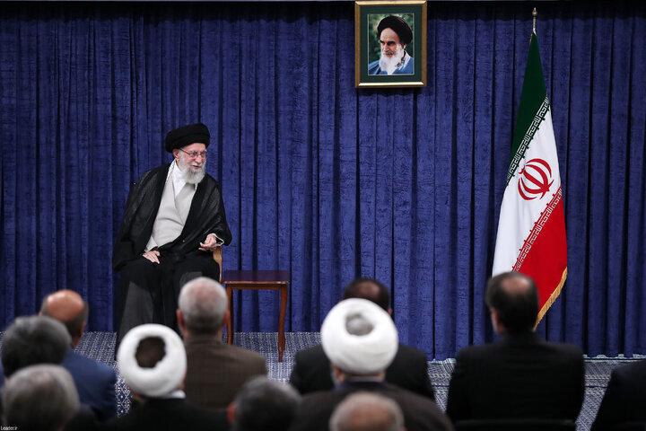 دیدار مسئولان قوه قضائیه با رهبر انقلاب