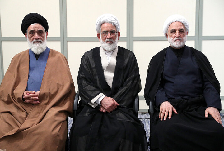 دیدار مسئولان قوه قضائیه با رهبر انقلاب