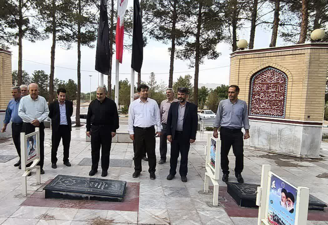 دیدار سرپرست بنیاد شهید استان اصفهان و فرماندار فلاورجان