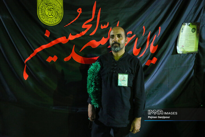 عزاداری دهه دوم محرم در هیئت صاحب‌اللواء