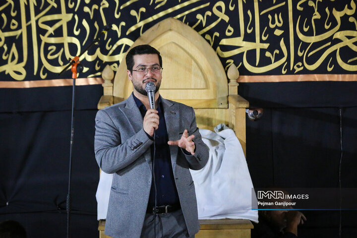 عزاداری دهه دوم محرم در هیئت صاحب‌اللواء