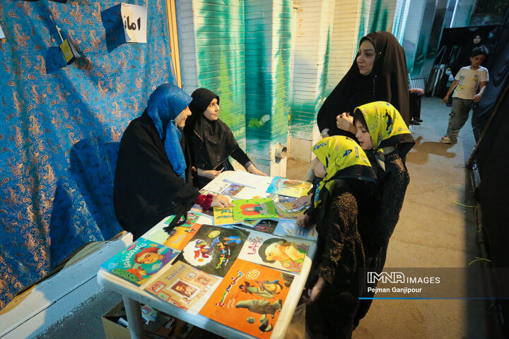 عزاداری دهه دوم محرم در هیئت صاحب‌اللواء