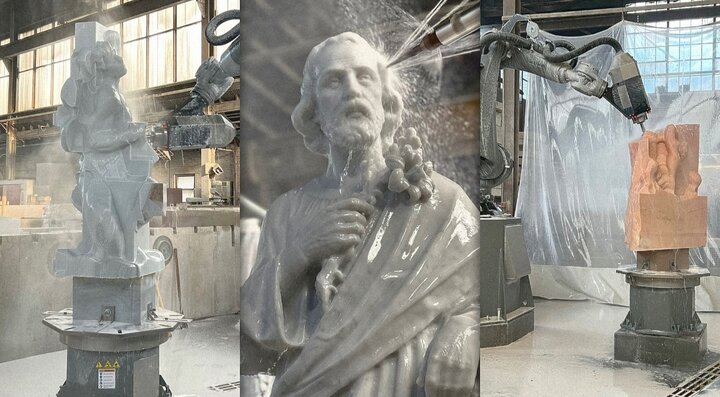 آینده شهرها در دست رباتهای سنگتراش؛ تحولی بادوام در معماری شهری