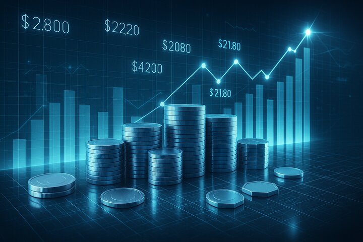 نمودار قیمت سکه بهار آزادی و امامی در هفته گذشته + جدول