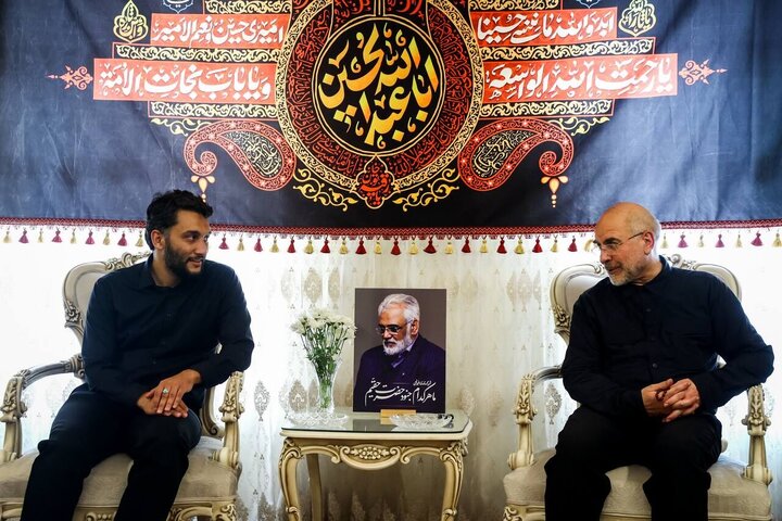 قالیباف با خانواده شهیدان طهرانچی، شادمانی و حاجیزاده دیدار و گفتوگو کرد