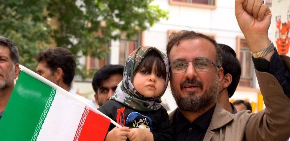 راهپیمایی جمعه خشم و نصر در دیار آریوبرزن + عکس