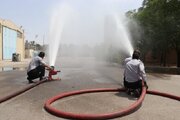 ارتقای توان عملیاتی آتش‌نشانی یزد برای رفع سریع آب‌گرفتگی‌ها