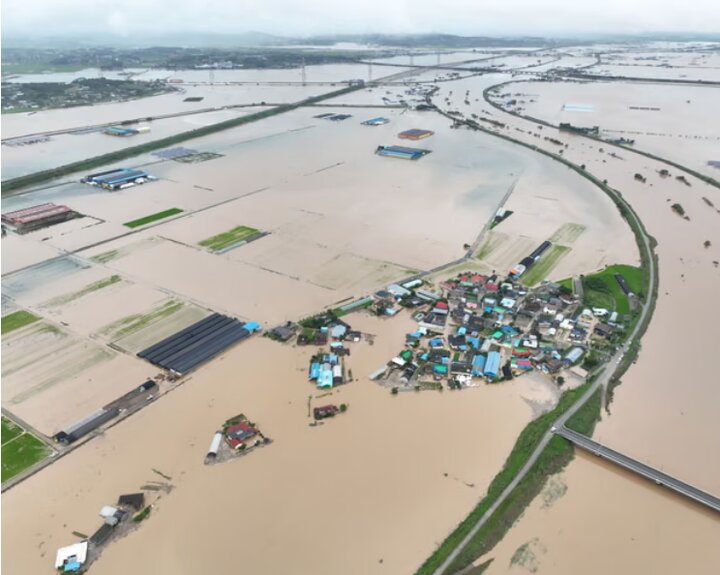 بارندگی‌های شدید در کره‌جنوبی هزاران نفر را آواره‌ کرد