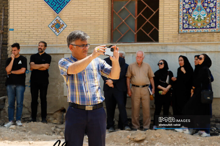 بازدید اصحاب رسانه از پروژه کمرزرین