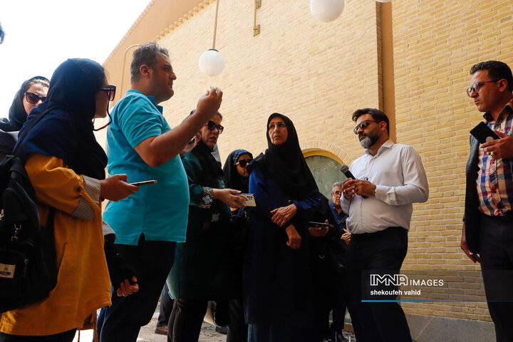 بازدید اصحاب رسانه از پروژه کمرزرین