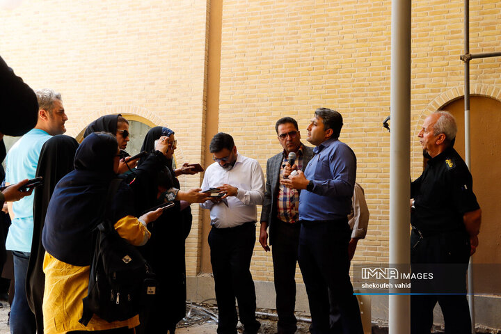 بازدید اصحاب رسانه از پروژه کمرزرین