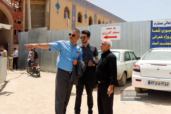 بازدید اصحاب رسانه از پروژه کمرزرین