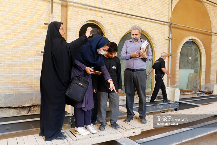 بازدید اصحاب رسانه از پروژه کمرزرین