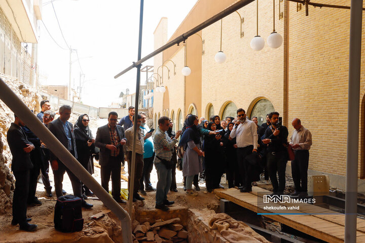 بازدید اصحاب رسانه از پروژه کمرزرین