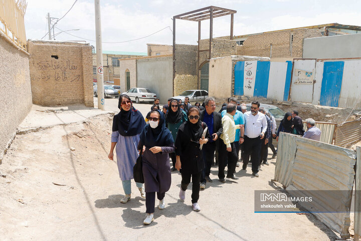 بازدید اصحاب رسانه از پروژه کمرزرین