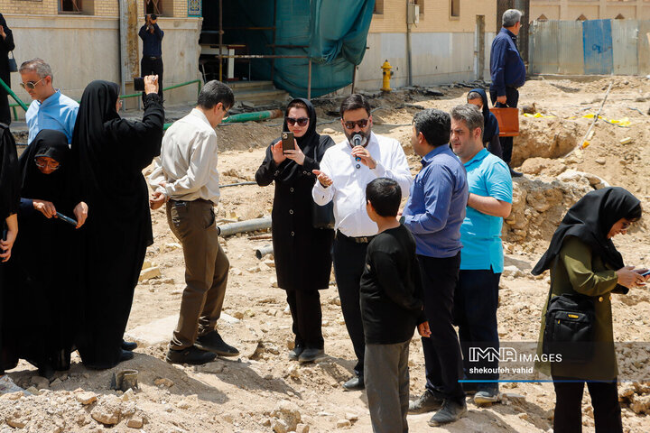 فاز یک گذر کمر زرین بدون تخریب اجرا شد