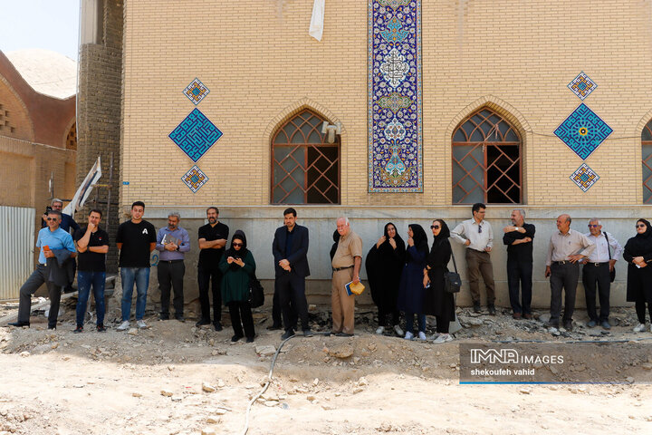 بازدید اصحاب رسانه از پروژه کمرزرین