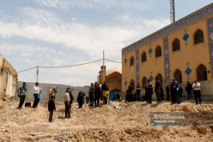 بازدید اصحاب رسانه از پروژه کمرزرین