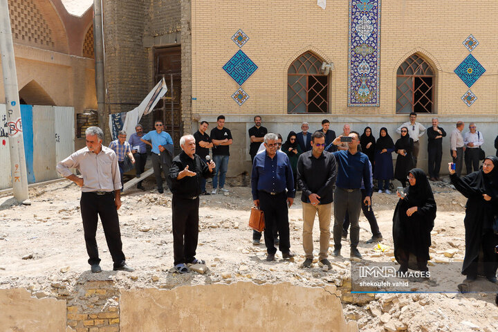 بازدید اصحاب رسانه از پروژه کمرزرین