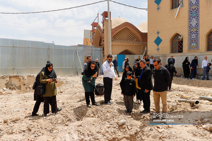 بازدید اصحاب رسانه از پروژه کمرزرین