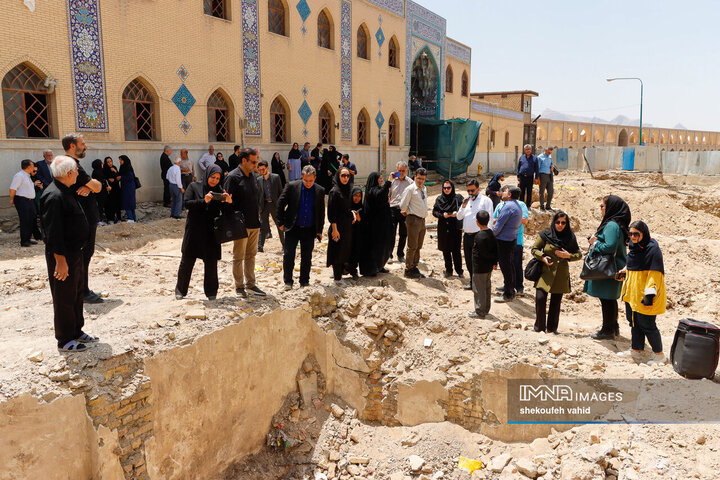 بازدید اصحاب رسانه از پروژه کمرزرین