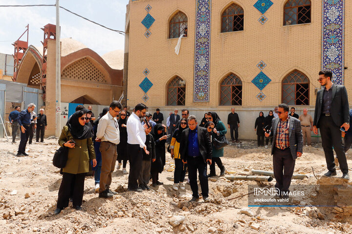 بازدید اصحاب رسانه از پروژه کمرزرین