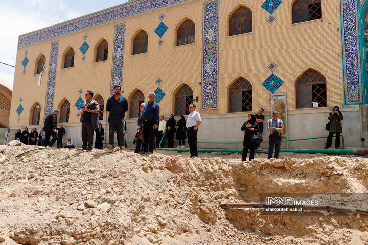 بازدید اصحاب رسانه از پروژه کمرزرین