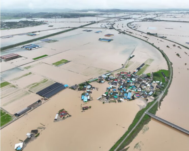 بارندگیهای شدید در کرهجنوبی هزاران نفر را آواره کرد