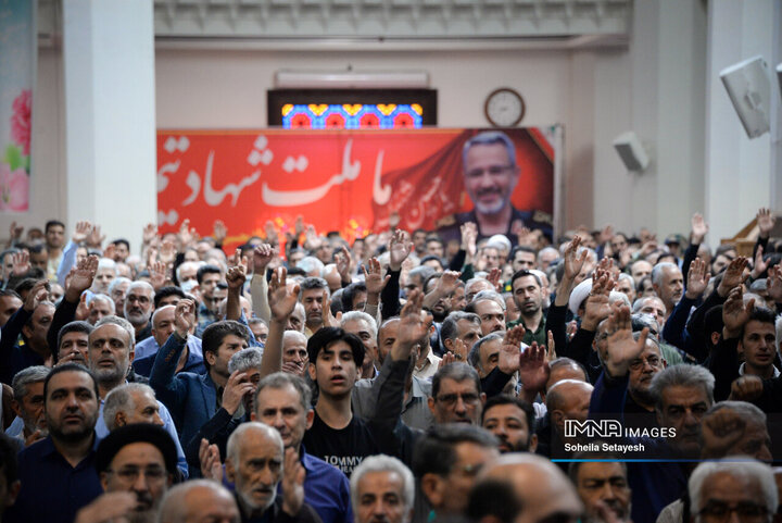 مراسم تشییع سردار شهید غلام‌حسین غیب پرور