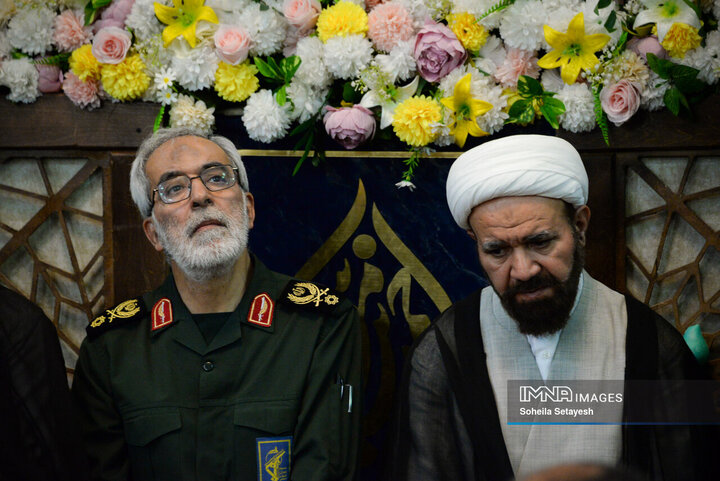 مراسم تشییع سردار شهید غلام‌حسین غیب پرور