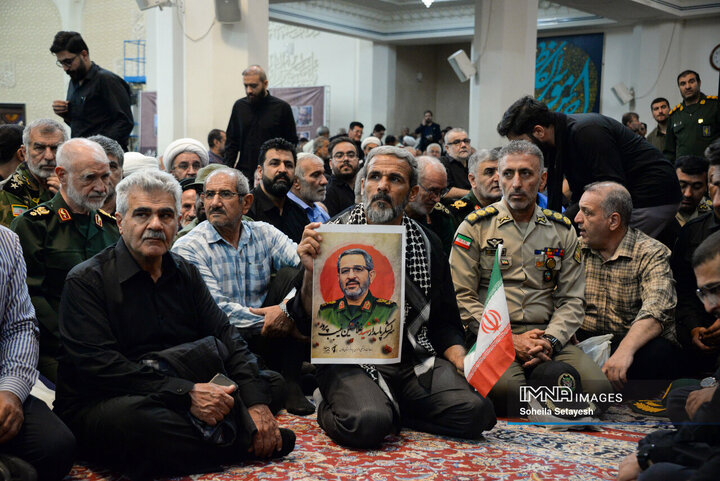 مراسم تشییع سردار شهید غلام‌حسین غیب پرور