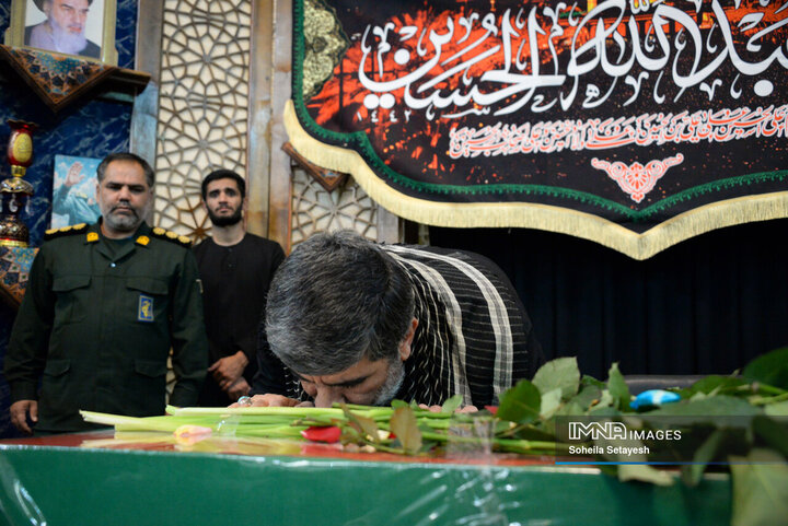 مراسم تشییع سردار شهید غلام‌حسین غیب پرور